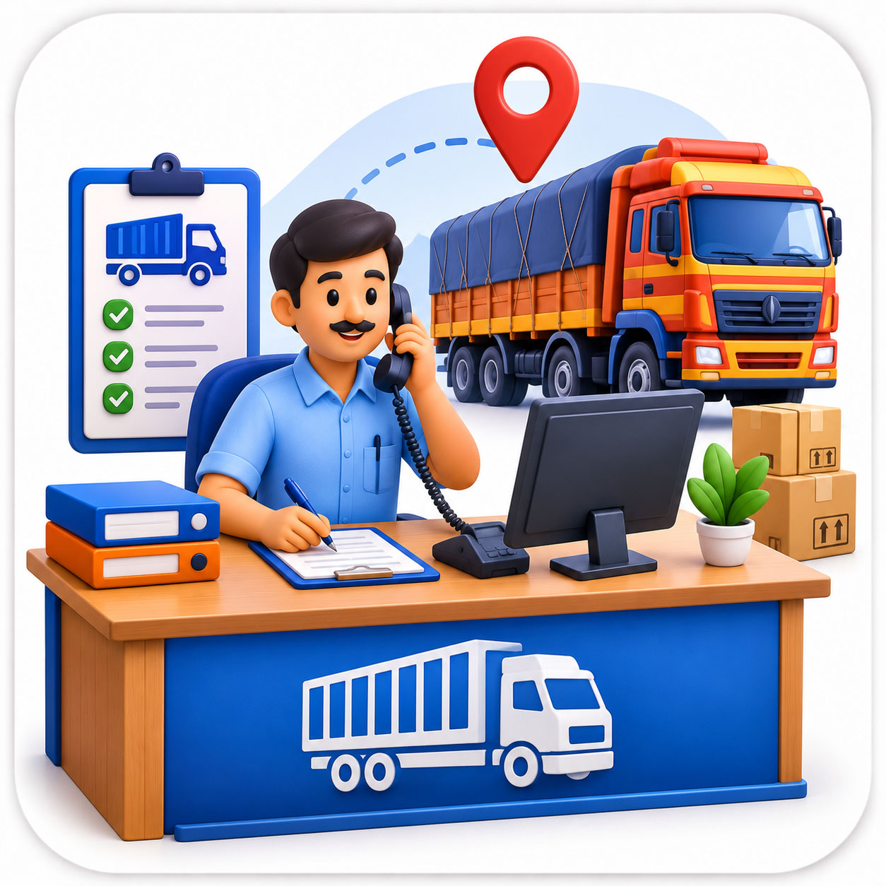 Lorry Booking Office