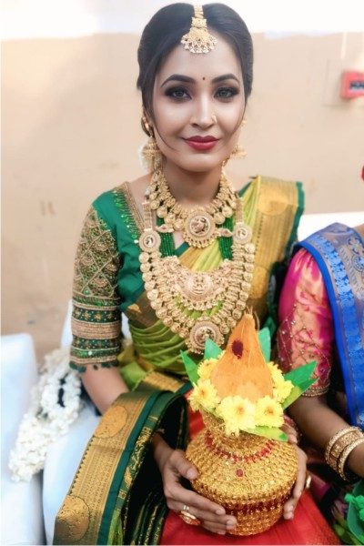 VETRI POOJA BRIDAL MAKE UP