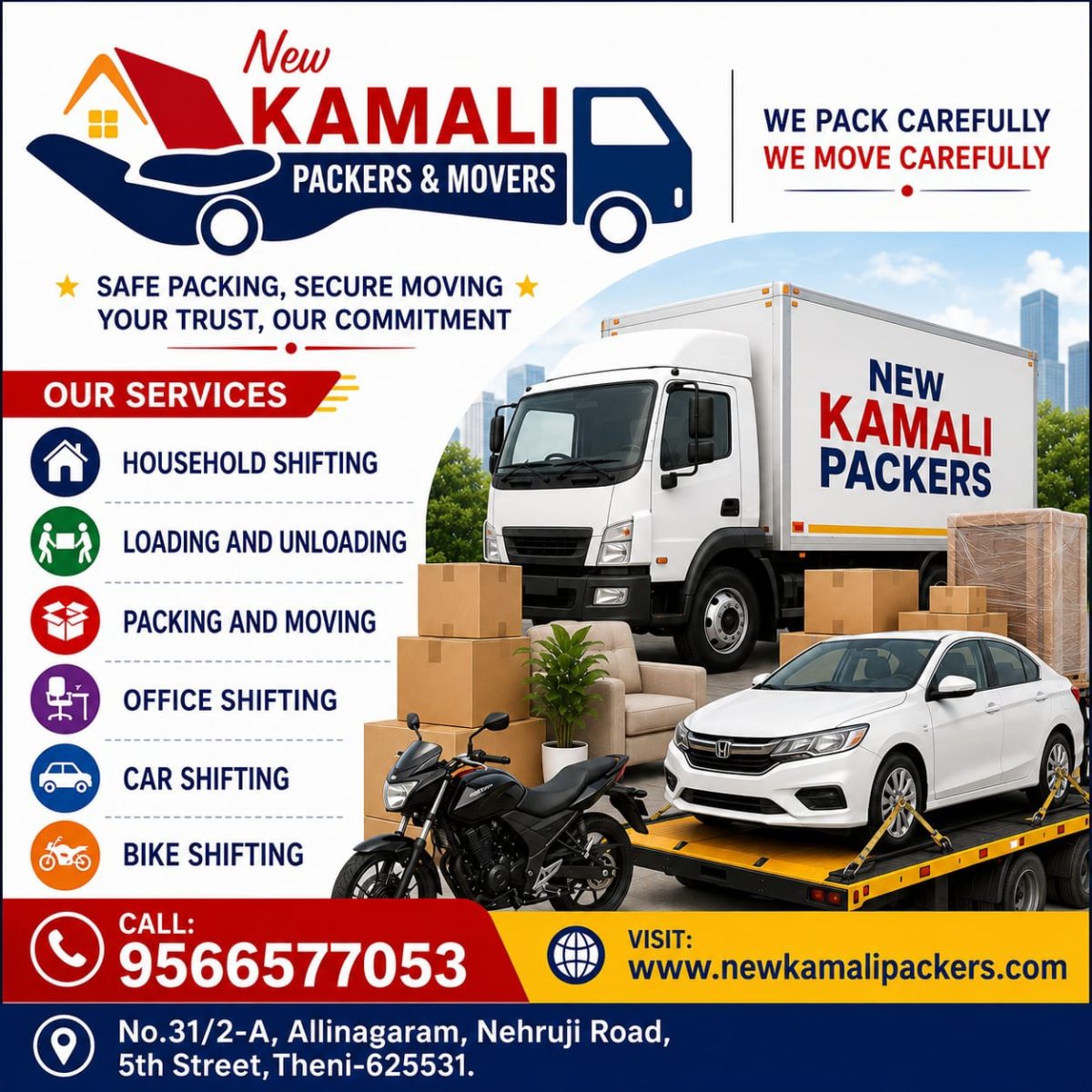 NEW KAMALI PACKERS & MOVERS