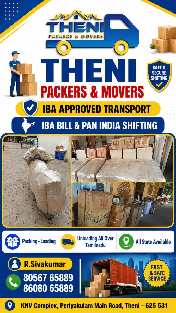 THENI PACKERS AND MOVERS